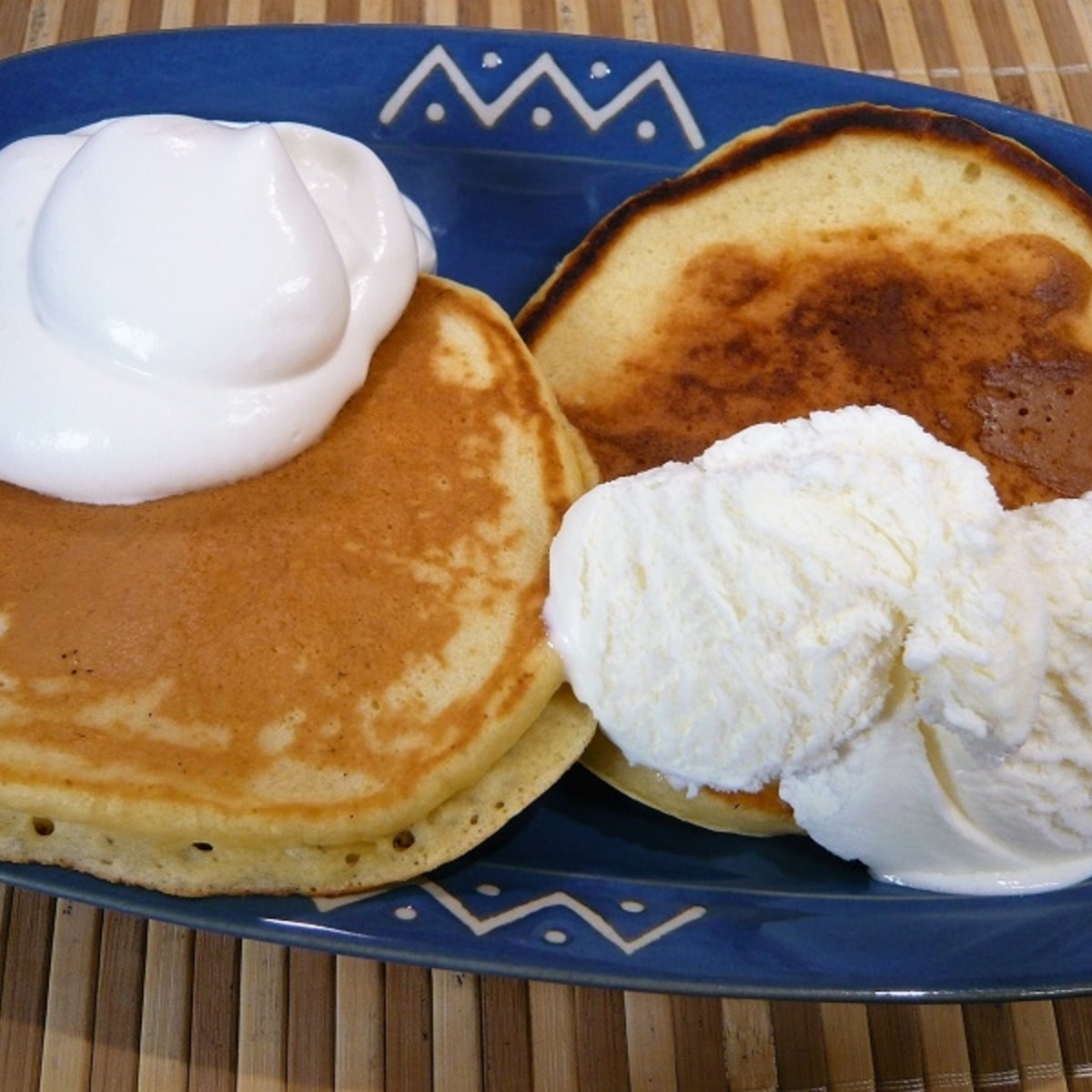 至福のひと時 アイスとホイップのホットケーキ レシピ 作り方 By 大福 あんこ 楽天レシピ 至福のひと時 アイスとホイップのホットケーキ レシピ 作り方 By 大福 あんこ 楽天レシピ